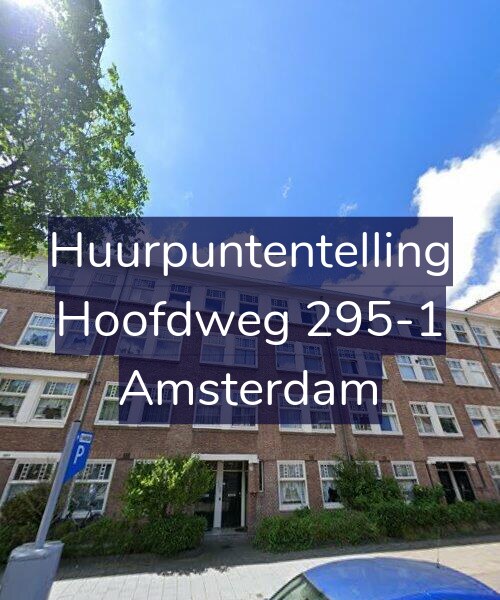 Foto gevel Huurpuntentelling voor Hoofdweg 295-1, Amsterdam