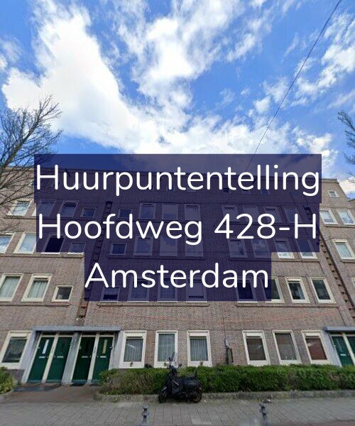Foto gevel Huurpuntentelling voor Hoofdweg 428-H, Amsterdam