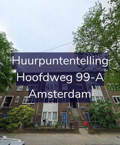 Foto gevel Huurpuntentelling voor Hoofdweg 99-A, Amsterdam