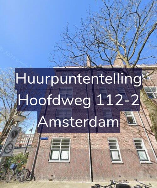 Foto gevel Huurpuntentelling voor Hoofdweg 112-2, Amsterdam