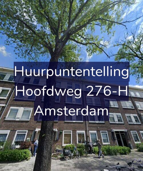 Foto gevel Huurpuntentelling voor Hoofdweg 276-H, Amsterdam