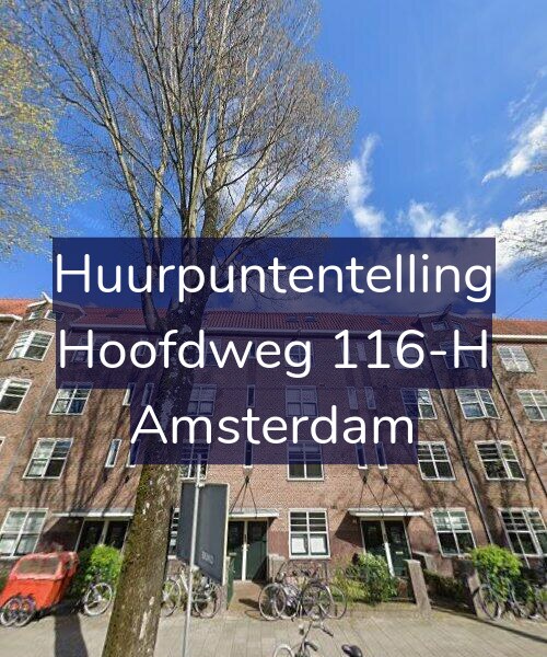 Foto gevel Huurpuntentelling voor Hoofdweg 116-H, Amsterdam