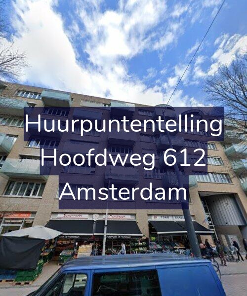 Foto gevel Huurpuntentelling voor Hoofdweg 612, Amsterdam