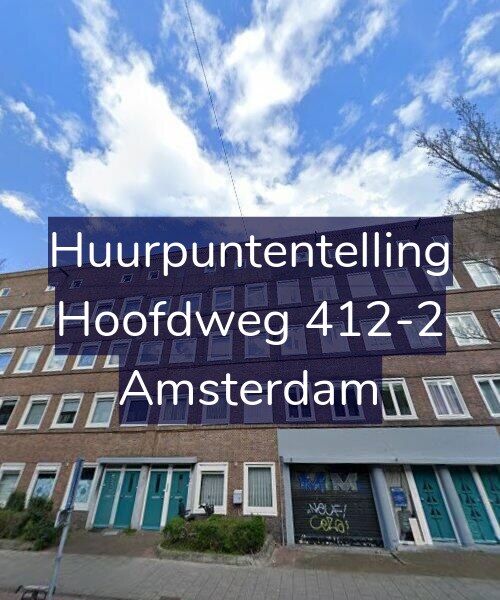 Foto gevel Huurpuntentelling voor Hoofdweg 412-2, Amsterdam