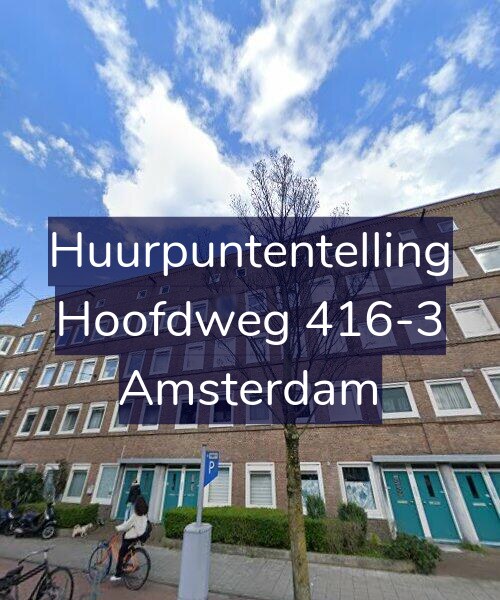 Foto gevel Huurpuntentelling voor Hoofdweg 416-3, Amsterdam