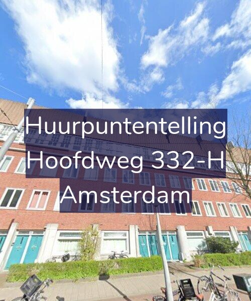 Foto gevel Huurpuntentelling voor Hoofdweg 332-H, Amsterdam