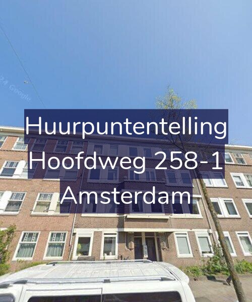 Foto gevel Huurpuntentelling voor Hoofdweg 258-1, Amsterdam