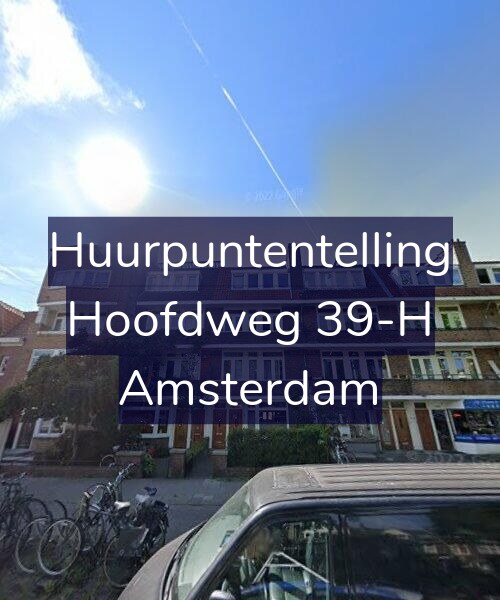 Foto gevel Huurpuntentelling voor Hoofdweg 39-H, Amsterdam