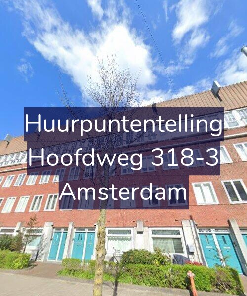 Foto gevel Huurpuntentelling voor Hoofdweg 318-3, Amsterdam