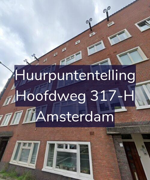 Foto gevel Huurpuntentelling voor Hoofdweg 317-H, Amsterdam