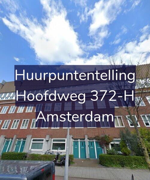 Foto gevel Huurpuntentelling voor Hoofdweg 372-H, Amsterdam