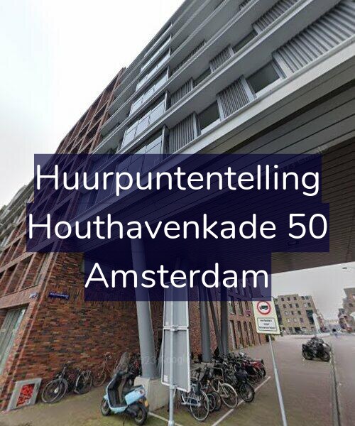 Foto gevel Huurpuntentelling voor Houthavenkade 50, Amsterdam
