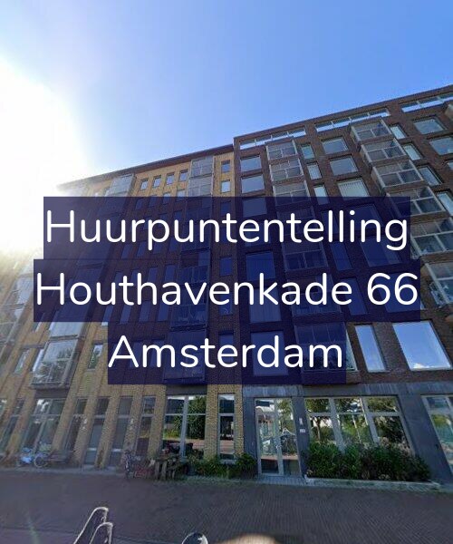 Foto gevel Huurpuntentelling voor Houthavenkade 66, Amsterdam