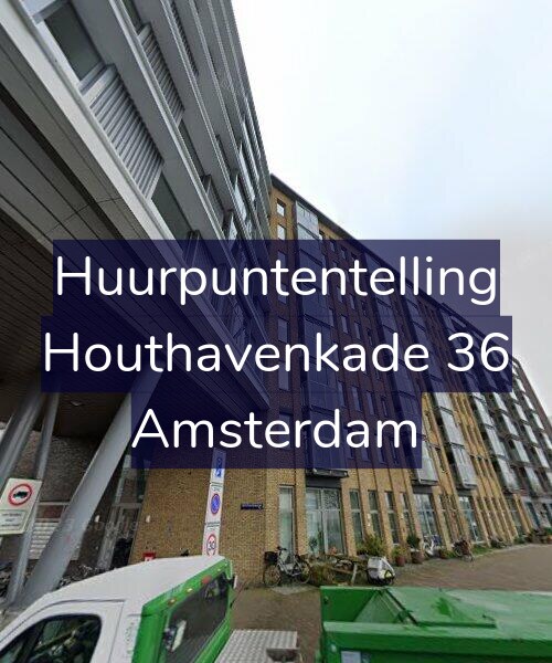 Foto gevel Huurpuntentelling voor Houthavenkade 36, Amsterdam