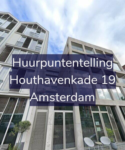 Foto gevel Huurpuntentelling voor Houthavenkade 19, Amsterdam