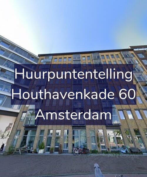Foto gevel Huurpuntentelling voor Houthavenkade 60, Amsterdam