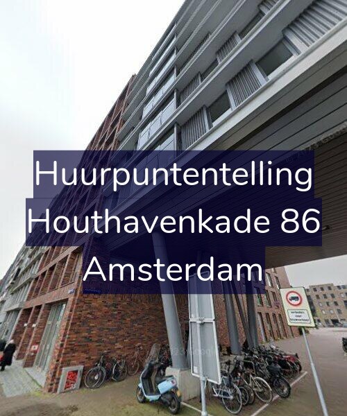Foto gevel Huurpuntentelling voor Houthavenkade 86, Amsterdam