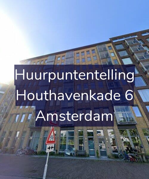 Foto gevel Huurpuntentelling voor Houthavenkade 6, Amsterdam