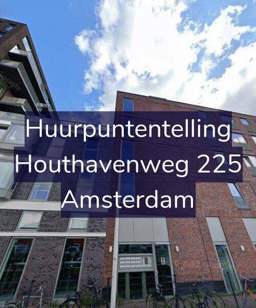 Foto gevel Huurpuntentelling voor Houthavenweg 225, Amsterdam