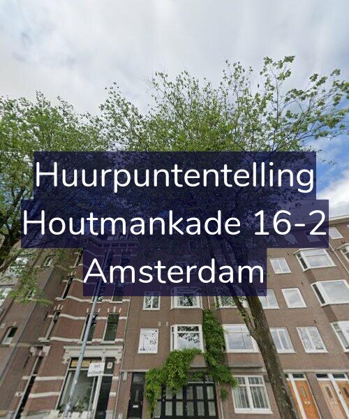 Foto gevel Huurpuntentelling voor Houtmankade 16-2, Amsterdam