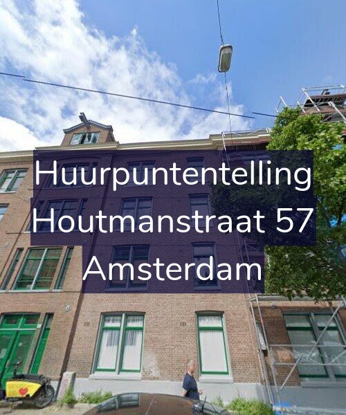 Foto gevel Huurpuntentelling voor Houtmanstraat 57, Amsterdam