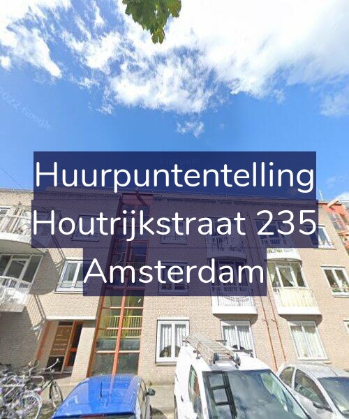 Foto gevel Huurpuntentelling voor Houtrijkstraat 235, Amsterdam
