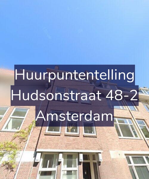 Foto gevel Huurpuntentelling voor Hudsonstraat 48-2, Amsterdam