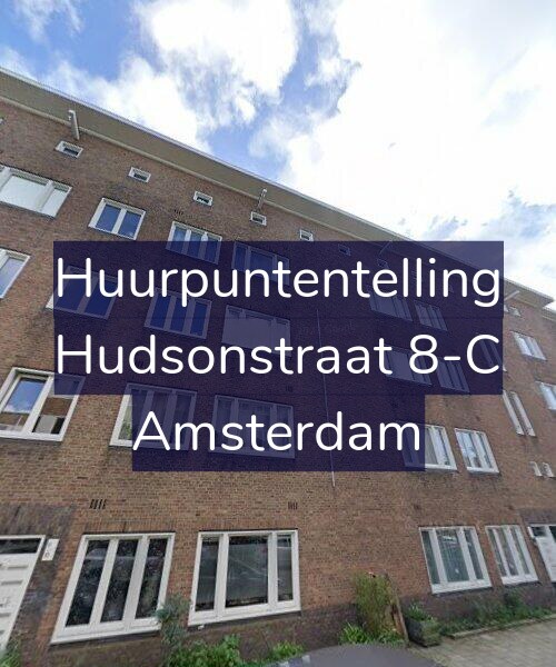Foto gevel Huurpuntentelling voor Hudsonstraat 8-C, Amsterdam