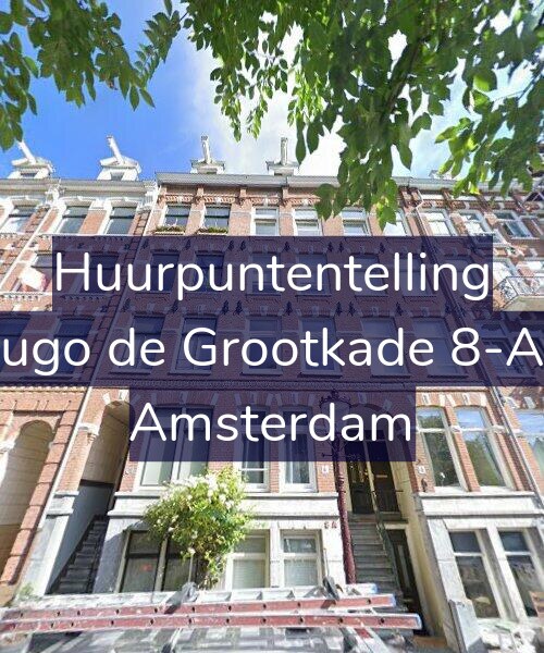 Foto gevel Huurpuntentelling voor Hugo de Grootkade 8-AO, Amsterdam