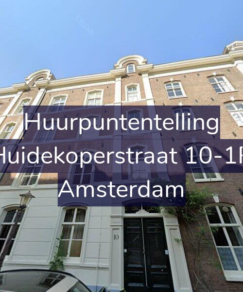 Foto gevel Huurpuntentelling voor Huidekoperstraat 10-1R, Amsterdam