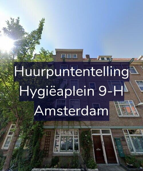 Foto gevel Huurpuntentelling voor Hygiëaplein 9-H, Amsterdam