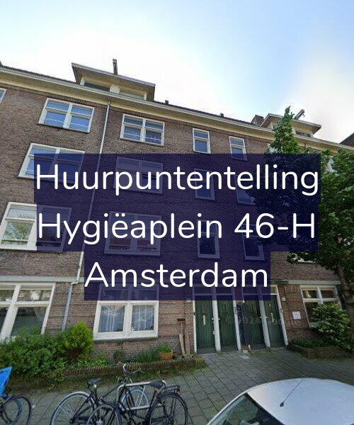 Foto gevel Huurpuntentelling voor Hygiëaplein 46-H, Amsterdam
