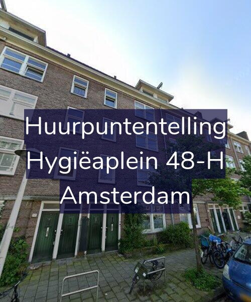 Foto gevel Huurpuntentelling voor Hygiëaplein 48-H, Amsterdam