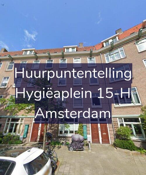 Foto gevel Huurpuntentelling voor Hygiëaplein 15-H, Amsterdam