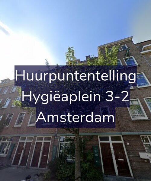 Foto gevel Huurpuntentelling voor Hygiëaplein 3-2, Amsterdam