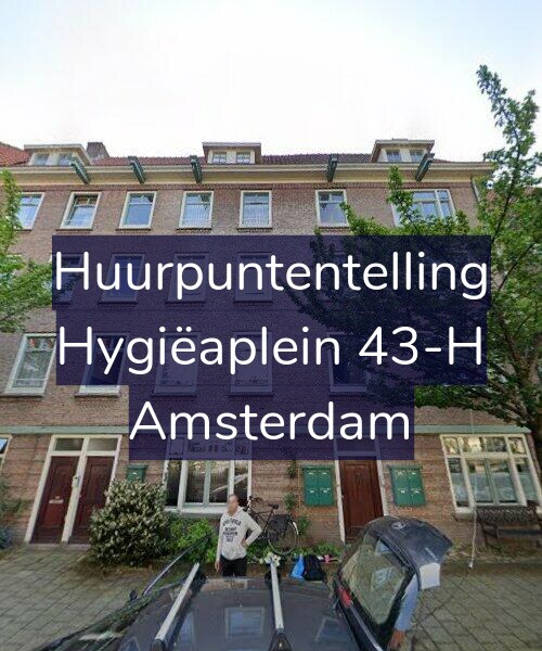 Foto gevel Huurpuntentelling voor Hygiëaplein 43-H, Amsterdam