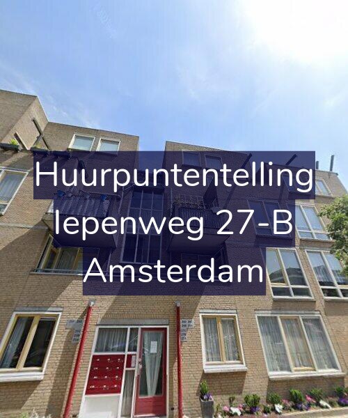 Foto gevel Huurpuntentelling voor Iepenweg 27-B, Amsterdam