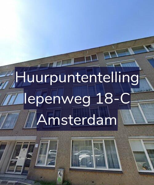 Foto gevel Huurpuntentelling voor Iepenweg 18-C, Amsterdam
