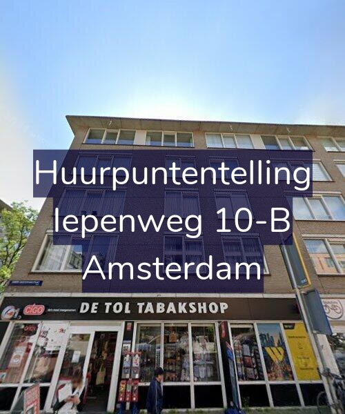 Foto gevel Huurpuntentelling voor Iepenweg 10-B, Amsterdam
