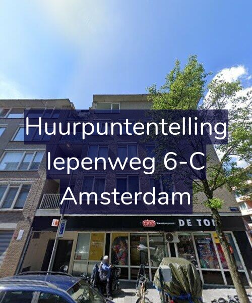 Foto gevel Huurpuntentelling voor Iepenweg 6-C, Amsterdam
