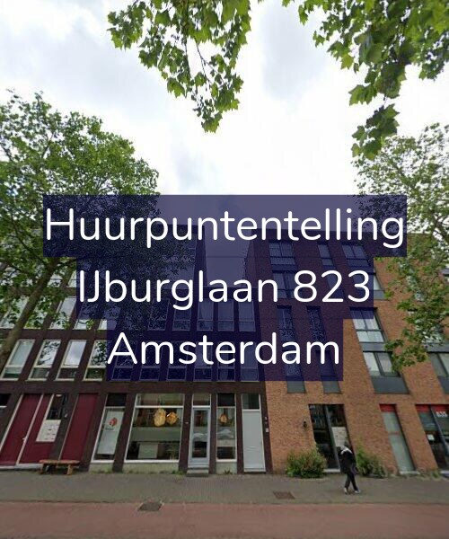 Foto gevel Huurpuntentelling voor IJburglaan 823, Amsterdam