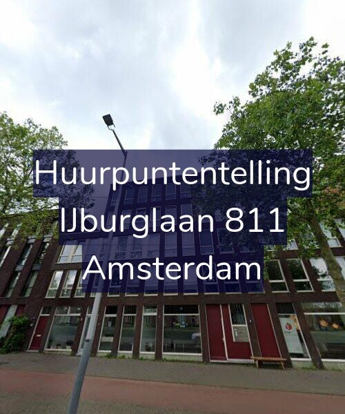 Foto gevel Huurpuntentelling voor IJburglaan 811, Amsterdam