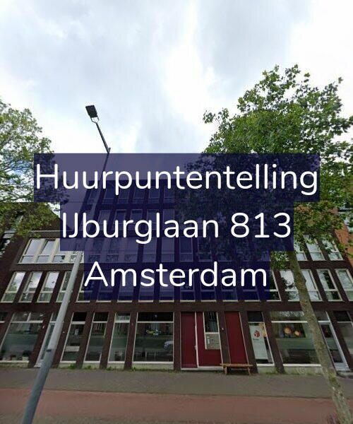 Foto gevel Huurpuntentelling voor IJburglaan 813, Amsterdam