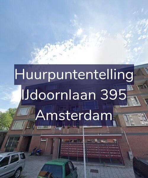 Foto gevel Huurpuntentelling voor IJdoornlaan 395, Amsterdam