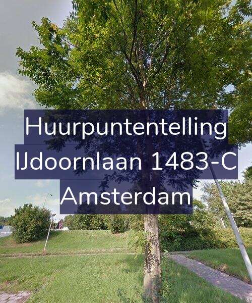 Foto gevel Huurpuntentelling voor IJdoornlaan 1483-C, Amsterdam