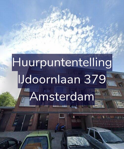 Foto gevel Huurpuntentelling voor IJdoornlaan 379, Amsterdam