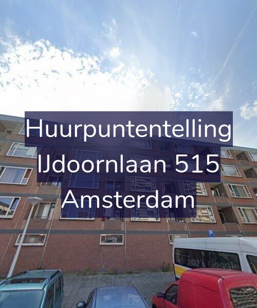 Foto gevel Huurpuntentelling voor IJdoornlaan 515, Amsterdam