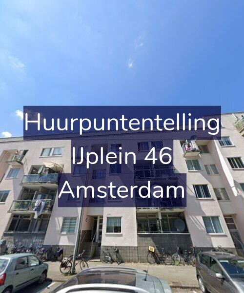 Foto gevel Huurpuntentelling voor IJplein 46, Amsterdam
