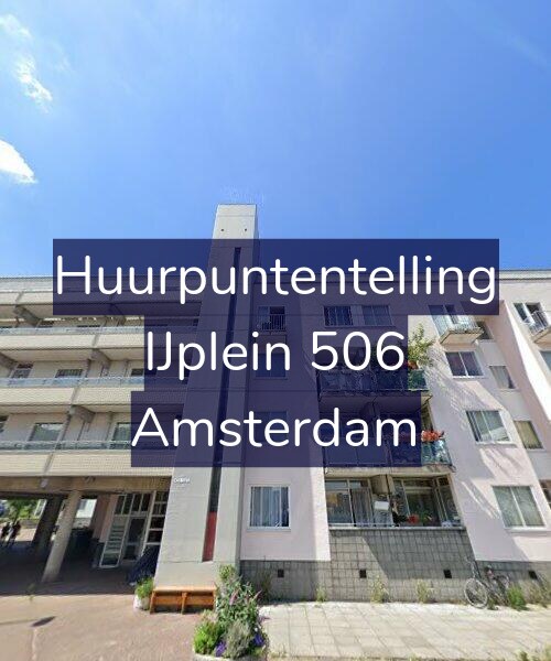 Foto gevel Huurpuntentelling voor IJplein 506, Amsterdam