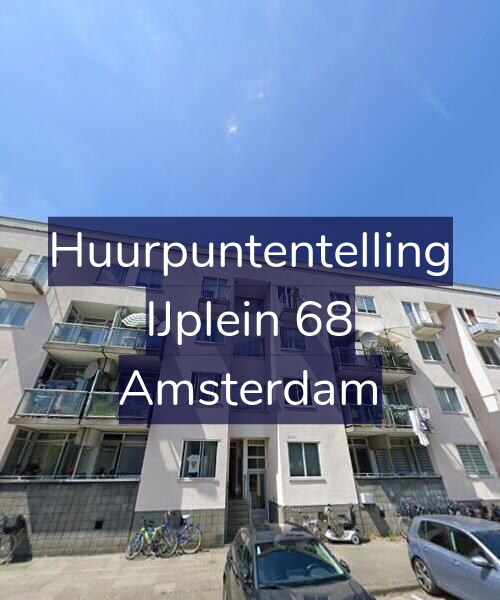 Foto gevel Huurpuntentelling voor IJplein 68, Amsterdam